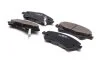Колодки гальмівні дискові ПЕРЕДН TOYOTA AURIS 2.0D-4D 06-,2.2D-CAT 07-,AVENSIS 1.6-2.0 08-,COROLLA 2.0D -ua Hi-Q (SANGSIN) SP1580 (фото 1)