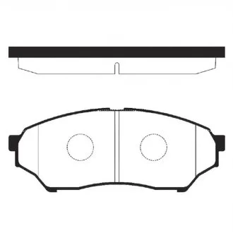 Колодки тормозные дисковые (комплект 4 шт) MITSUBISHI PAJERO, PININ 1.8I 16V 98.06-,01.11- Hi-Q (SANGSIN) SP1585
