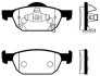 Колодки гальмівні дискові ПЕРЕДН HONDA ACCORD IX/ACCORD IX SW 2.0, 2.4, 2.2 I-DTEC 08- -ua Hi-Q (SANGSIN) SP1605 (фото 1)