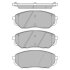 Колодки тормозные дисковые передние KIA SORENTO III 01/15- Hi-Q (SANGSIN) SP1690 (фото 1)