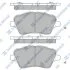 Колодки гальмівні передні Ford B-MAX (12-), Fiesta VI (12-), Ford Ttransit Courier (14-) HI-Q Hi-Q (SANGSIN) SP1811 (фото 1)