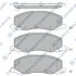 Колодки гальмівні передні Opel Insignia (08-), SAAB 9-5(YS3G) (10-) HI-Q Hi-Q (SANGSIN) SP1819 (фото 1)