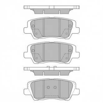Колодки гальмівні дискові (комплект 4 шт) Hi-Q (SANGSIN) SP1920