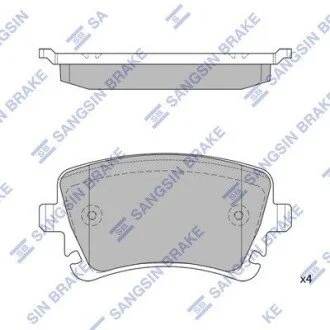 Тормозные колодки кт. Hi-Q (SANGSIN) SP2112-R