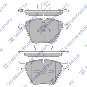 Колодки гальмівні передні BMW 5 (10-), 7 (08-), X5 (10-) HI-Q Hi-Q (SANGSIN) SP2395