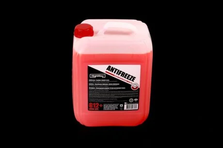 Антифриз ANTIFREEZE-40 LONG LIFE G12+ (красный) 10л HighWay 10119