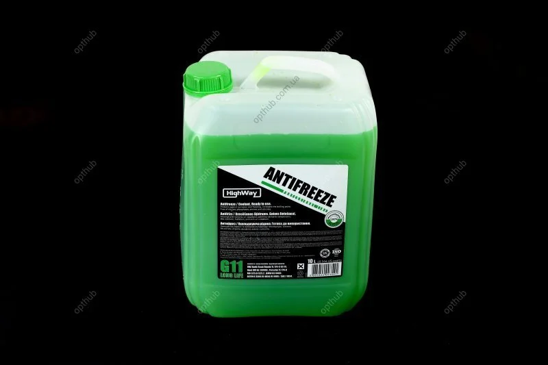 Антифриз ANTIFREEZE-40 LONG LIFE G11 (зелений) 10л HighWay 10120 (фото 1)
