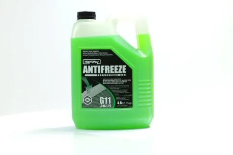 Антифриз ANTIFREEZE-40 LONG LIFE G11 (зеленый) 4,8л C.I.U HighWay 10126