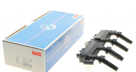 Катушка зажигания Citroen Berlingo/Peugeot Partner 1.1-1.4i 96-15 (HÜCO) UA63 HITACHI 133818