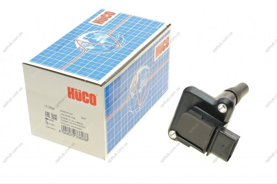 Котушка запалювання VW Golf IV/Audi A6 1.8T 97-05 (HÜCO) UA63 HITACHI 133828 (фото 1)
