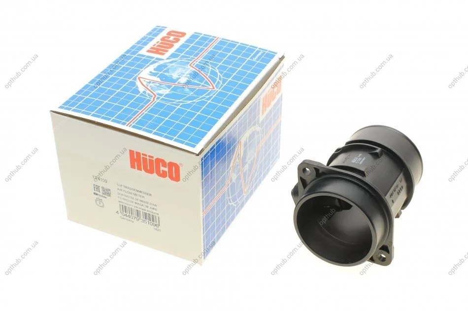 Витратомір повітря Renault Megane III/Scenic III 1.5 dCi 09- (HÜCO) (opt-om) HITACHI 135109 (фото 1)