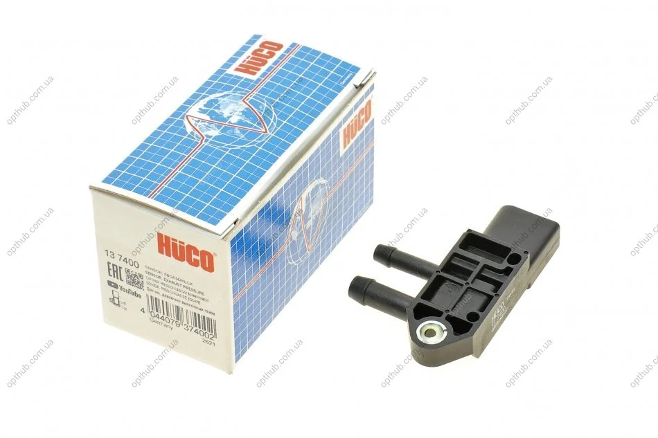 Датчик тиску вихлопних газів VW Caddy III/IV 2.0 TDI 10-20 (HÜCO) UA63 HITACHI 137400 (фото 1)