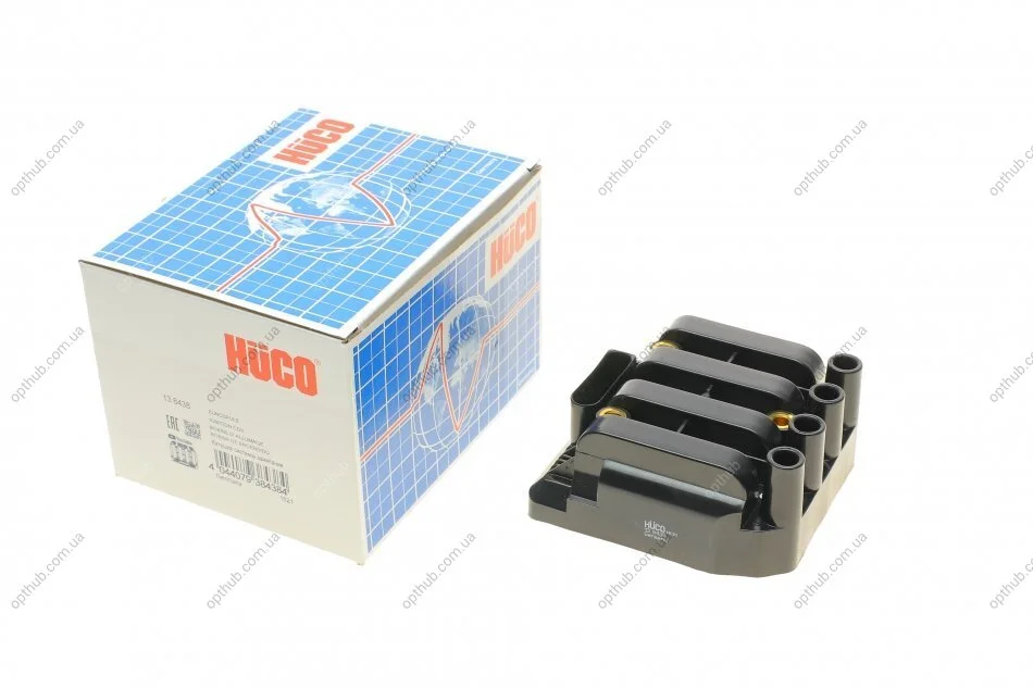 Котушка запалювання VW Bora 2.0/Caddy 2.0 EcoFuel 03- (HÜCO) UA63 HITACHI 138438 (фото 1)