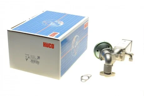 Радіатор рециркуляції ВГ з клапаном EGR BMW 3 (E90)/5 (E60) 07-10 N47 D20 (HÜCO) (opt-om) HITACHI 138458
