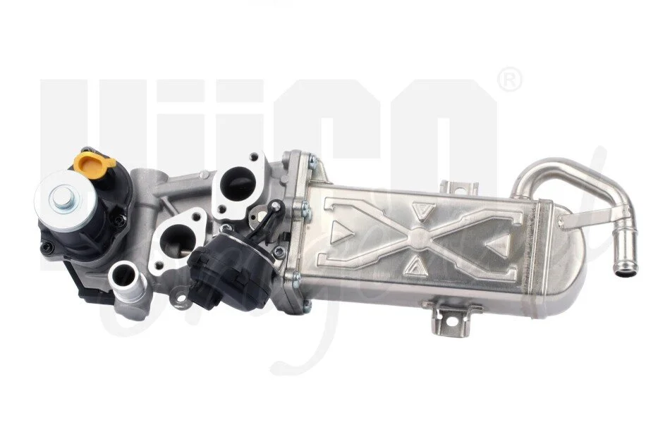Радиатор рециркуляций ВГ с клапаном EGR VW 1.6/2.0TDI 09- (HÜCO) UA63 HITACHI 138469 (фото 1)