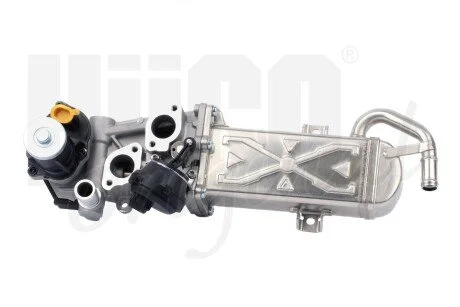 Радиатор рециркуляций ВГ с клапаном EGR VW 1.6/2.0TDI 09- (HÜCO) UA63 HITACHI 138469