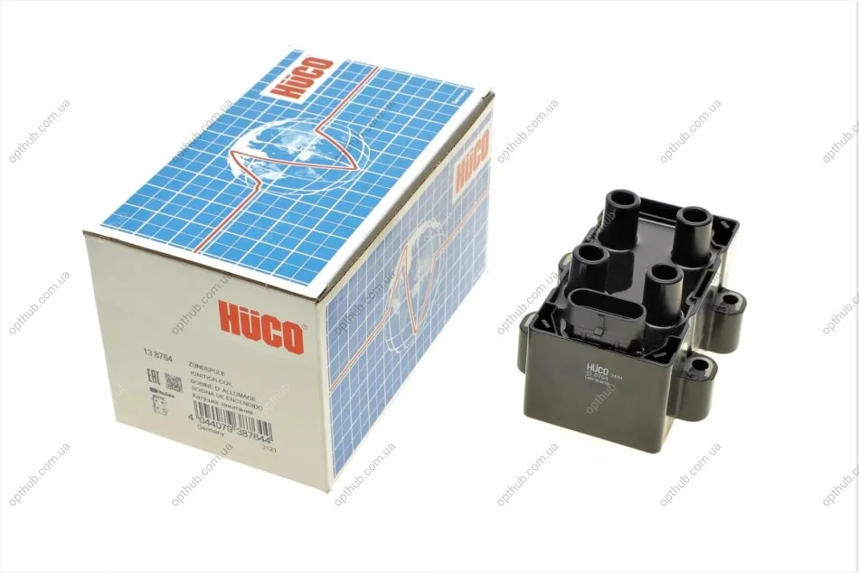Котушка запалювання Renault Kangoo/Megane 1.2-1.6 96- (HÜCO) UA63 HITACHI 138764 (фото 1)