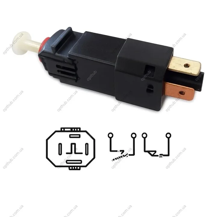 Выключатель стоп сигнала OPEL MERIVA B (S10) - 1.7 CDTI (75) (06.2010 - 01.2017) (OEM-VERSION) HOFFER 3500064 (фото 1)