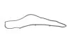 Прокладка кришки головки цил HONDA 12341-R40-A00 (фото 1)