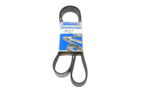 Ремінь генератора Honda Accord/CR-V 10-18 (opt-om) HUTCHINSON 1387 K 7