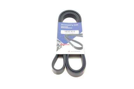 Ремінь генератора Audi 80/A6/A8 2.8 94-05/Ford Transit 2.5DI/TD 91-00 (6PK1630) (opt-om) HUTCHINSON 1630 K 6
