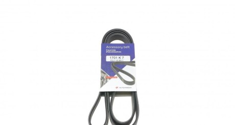 Ремінь генератора Nissan Murano/Teana 3.5i 08-13 (opt-om) HUTCHINSON 1701 K 7