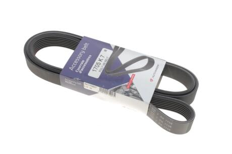 Ремінь генератора (поліклиновий) HUTCHINSON 1705 K 7