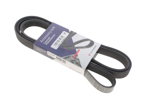 Ремінь генератора Fiat Doblo 1.9D/JTD 01-/Renault Laguna 1.6 01-07 (+AC) (6PK1815) UA63 HUTCHINSON 1815 K 6