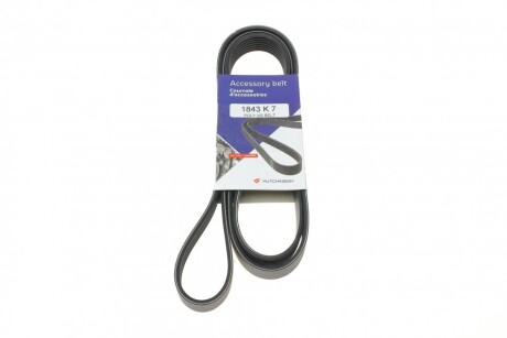 Ремінь генератора Subaru 2.0D 09- (opt-om) HUTCHINSON 1843 K 7