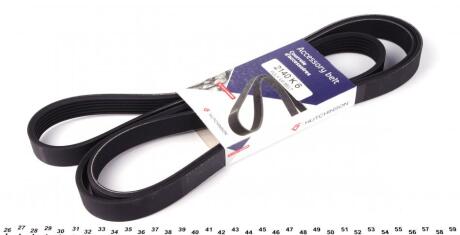 Ремінь генератора (поліклиновий) HUTCHINSON 2140 K 6