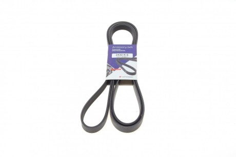 Ремінь генератора Jeep Cherokee 2.8 CRD 08- (6PK2430) (opt-om) HUTCHINSON 2430 K 6