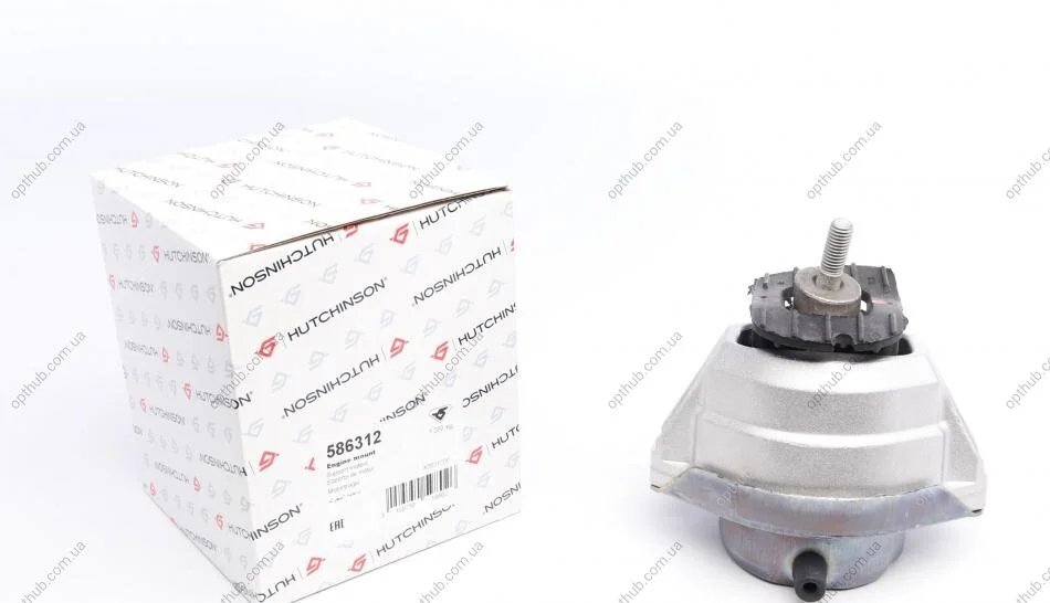 Подушка двигуна (R) BMW 5 (E60) 2.5-3.0d 03-10 (opt-om) HUTCHINSON 586312 (фото 1)