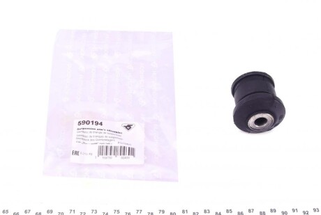 Сайлентблок важеля (переднього/знизу/спереду) Ford Fiesta V/Fusion 00-14 (12.4x41x55) (opt-om) HUTCHINSON 590194