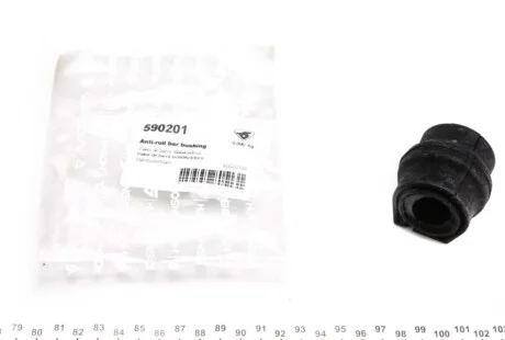 Втулка стабилизатора (переднього) Citroen Berlingo/Peugeot Partner 1.6 HDi 08- (d=25mm) UA63 HUTCHINSON 590201
