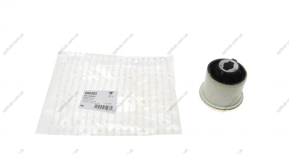 Сайлентблок осі Peugeot 307/Citroen C4 (02-) Hutchinson HUTCHINSON 590382 (фото 1)