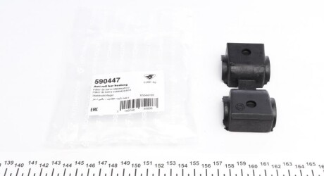 Втулка стабілізатора (переднього) Citroen C5/Peugeot 407 04-/508 10- (d=24.5mm) (opt-om) HUTCHINSON 590447