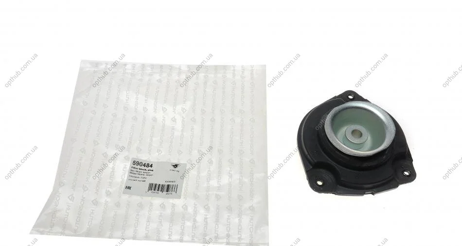 Опора стійки амортизатора переднього Nissan X-Trail/Renault Koleos (08-) HUTCHINSON 590484 (фото 1)