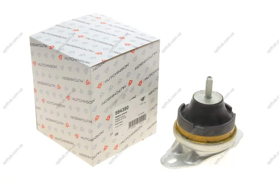 Подушка двигуна (R) Fiat Scudo/Peugeot Expert/Citroen Jumpy 1.9D/2.0 98- UA63 HUTCHINSON 594380 (фото 1)