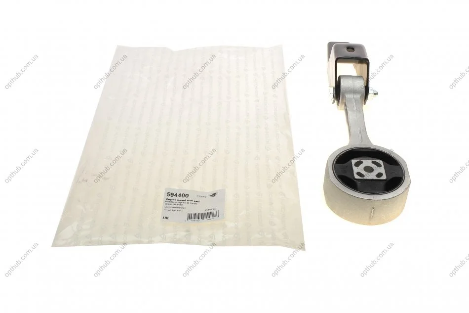 Подушка двигуна (задня) (L) Skoda Fabia/VW Polo 99- (opt-om) HUTCHINSON 594400 (фото 1)
