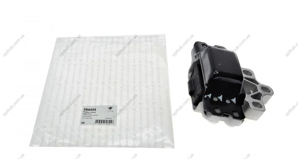 Подушка двигуна (L) VW Passat 2.0TDI 05-10 (opt-om) HUTCHINSON 594454 (фото 1)