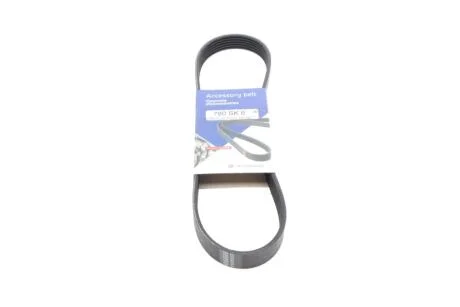 Ремінь генератора Citroen C2/C3 1.4HDi 02-/C4/Peugeot 206 CC/207/307 1.6HDi 03-15 (6PK780) UA63 HUTCHINSON 780 SK 6