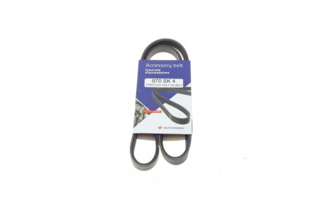 Реминь генератора VW Crafter 2.5TDI 06- (opt-om) HUTCHINSON 970 SK 4