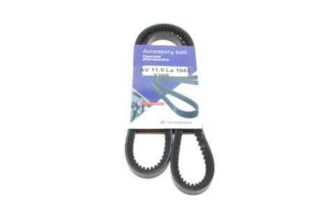 Ремінь генератора Volvo 740/940/960 2.0/2.3 88-93 (11.9x1042) UA63 HUTCHINSON AV 11.9 La 1042