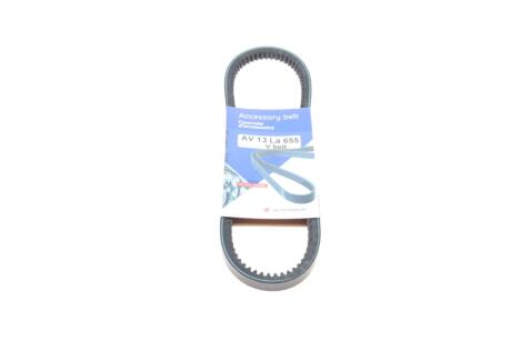 Ремінь генератора Hyundai Elantra/Lantra II 1.6-2.0 16V 96-02 (13x655) (opt-om) HUTCHINSON AV 13 La 655