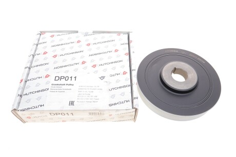 Шків колінвалу Citroen/Fiat/Peugeot 1.9D/2.0HDi (6PK) UA63 HUTCHINSON DP011