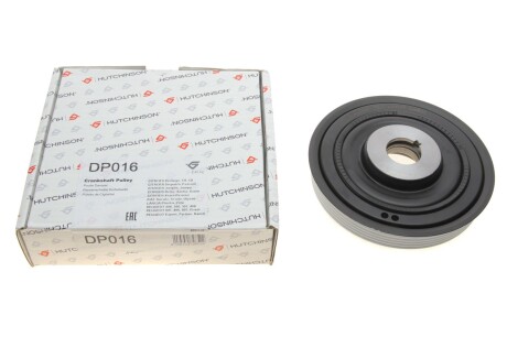 Шкив колинвалу Citroen Berlingo/Jumpy/Peugeot Expert 1.9D/2.0HDI 98- (6PK) (opt-om) HUTCHINSON DP016