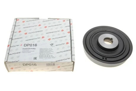 Шків колінвалу Citroen Berlingo/Jumpy/Peugeot Expert 1.9D/2.0HDI 98- (6PK) (opt-om) HUTCHINSON DP016