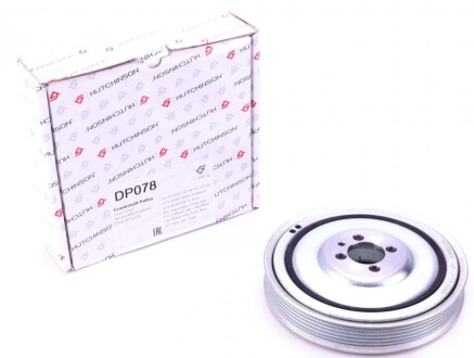 Шків колінвалу Fiat Doblo 1.9TD 01- (6PK) UA63 HUTCHINSON DP078S