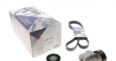 Комплект ременя генератора Audi A4/A6/Q5 2.0 TDI 05-15 (6PK1580) (opt-om) HUTCHINSON KHV 239