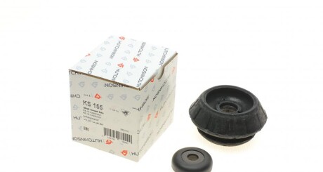 Подушка амортизатора (переднього) + підшипник Citroen C1/Toyota Aygo/Peugeot 107 05- (opt-om) HUTCHINSON KS 155